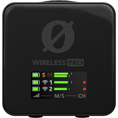 Rode Wireless PRO Sistema de Micrófonos Inalámbricos de 2 Transmisores con  Lavaliers (2.4 GHz)