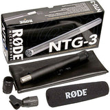 RODE NTG3 Moisture-Resistant Shotgun Microphone (Satin Nickel)