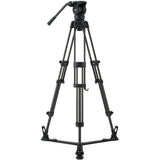 Libec LX5 Tripod With Pan and Tilt Fluid Head and Floor Spreader