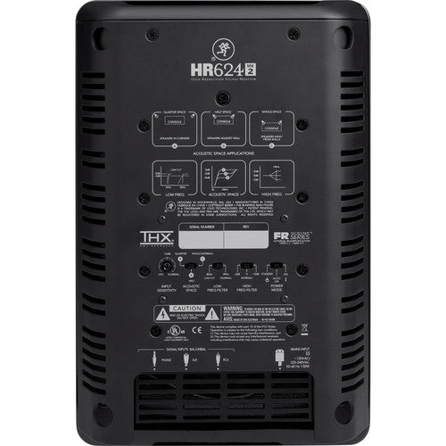 Mackie HR624mk2 6.7" 2-Way 140W Active Studio Monitor