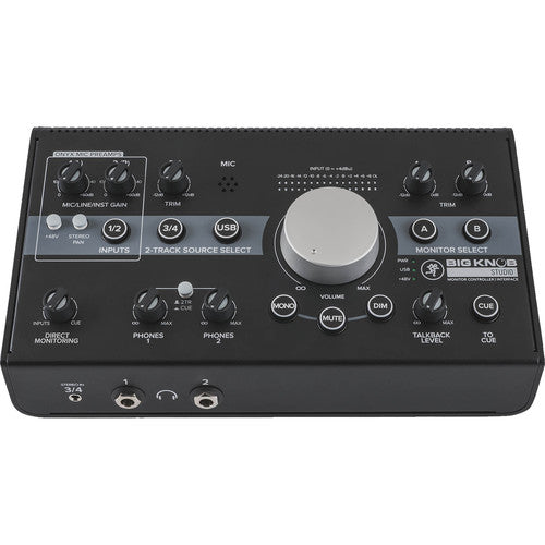 Mackie Big Knob Studio Monitor Controller and Interface