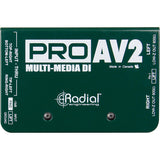 Radial Engineering ProAV2 Passive Stereo Multimedia Direct Box