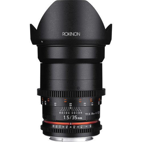 Rokinon 24,35,50,85mm T1.5 Cine DS Lens Bundle for Canon EF Mount