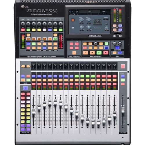 PreSonus StudioLive 32SX Series III S 32-Channel Compact Digital Mixer/Recorder/Interface