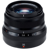 FUJIFILM XF 35mm f/2 R WR Lens (Black)