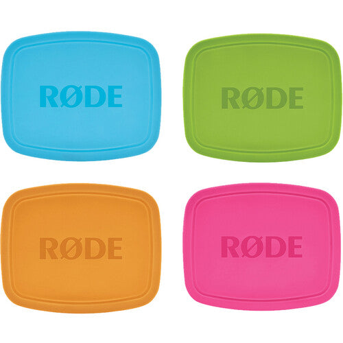 RODE COLORS Color-Coded Caps and Cable Clips for NT-USB Mini Microphones (Set of 4)