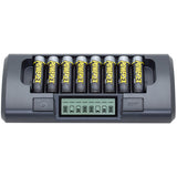 Powerex MH-C800S 8-Cell Smart Charger for AA/AAA NiMH/NiCD Batteries