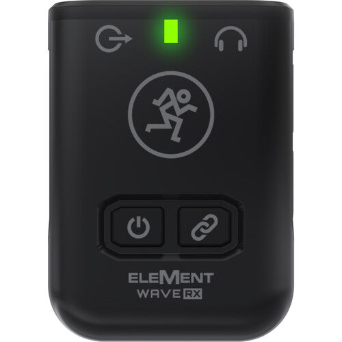 Mackie EleMent Wave LAV Compact Digital Wireless Lavalier Microphone System for Cameras and Smartphones (2.4 GHz)