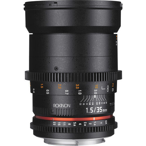 Rokinon 35mm T1.5 Cine DS Lens for Canon EF Mount