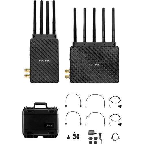 Teradek Bolt 6 XT 1500 12G-SDI/HDMI Wireless Transmitter/Receiver Kit