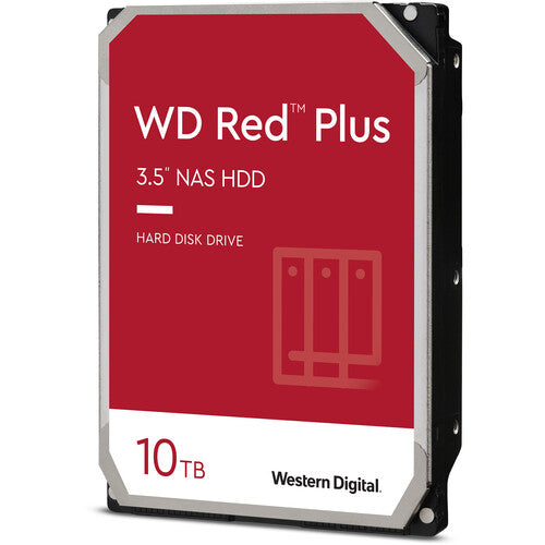 WD 10TB Red Plus 7200 rpm SATA III 3.5" Internal NAS HDD