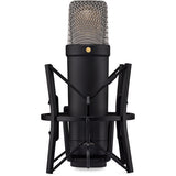 RODE Large-Diaphragm Cardioid Condenser Microphone (Black)