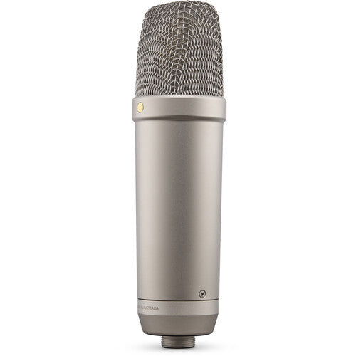 RODE Large-Diaphragm Cardioid Condenser XLR/USB Microphone (Silver)