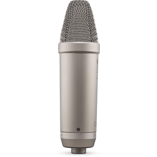 RODE Large-Diaphragm Cardioid Condenser XLR/USB Microphone (Silver)