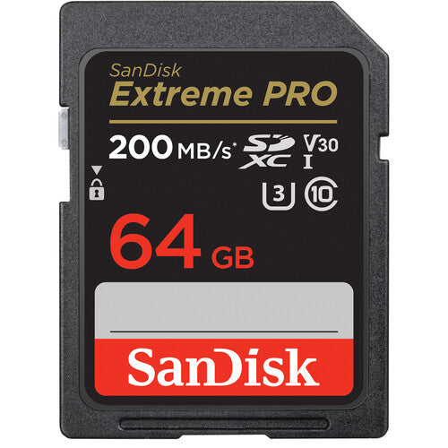 SanDisk 64GB Extreme PRO UHS-I SDXC Memory Card