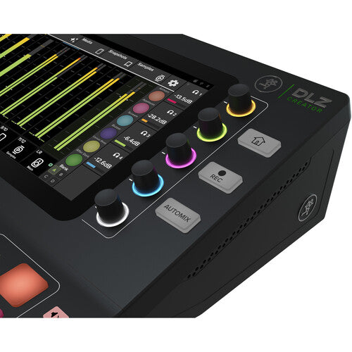 Mackie DLZ Creator Adaptive Digital Mixer with Mix Agent Technology