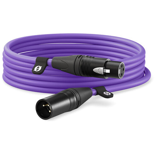 RODE XLR Male to XLR Female Cable (19.7', Purple)