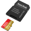 SanDisk 64GB Extreme UHS-I microSDXC Memory Card with SD Adapter