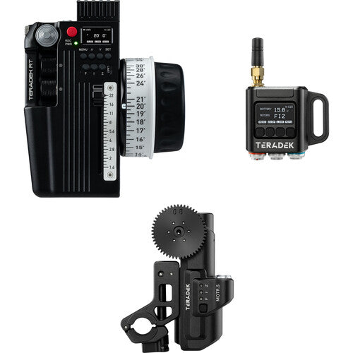 Teradek FIZ Wireless Lens Control Kit with CTRL.3, MDR.S & MOTR.S