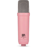 RODE NT1 Signature Series Large-Diaphragm Condenser Microphone (Pink)