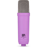 RODE NT1 Signature Series Large-Diaphragm Condenser Microphone (Purple)