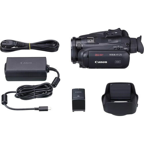 Canon Vixia HF G70 UHD 4K Camcorder (Black)