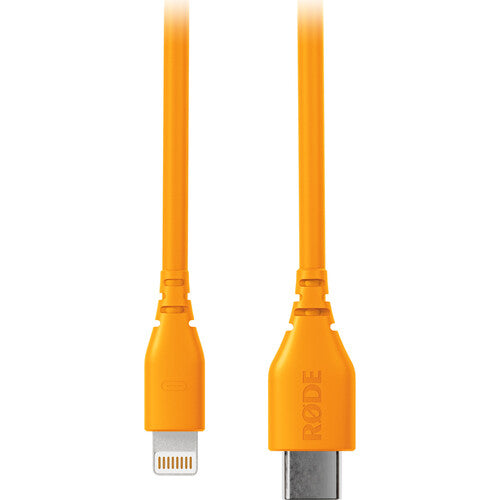 RODE SC21 Lightning to USB-C Cable (Orange, 11.8")