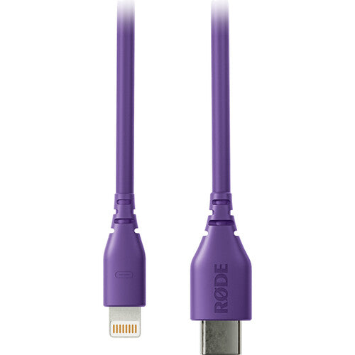 RODE SC21 Lightning to USB-C Cable (Purple, 11.8")