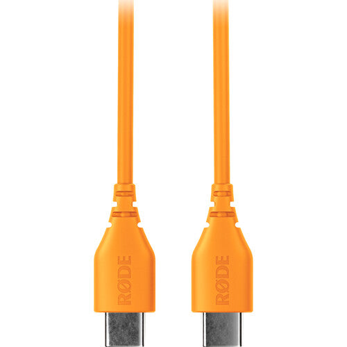 RODE SC22 USB-C to USB-C Cable (Orange, 11.8")