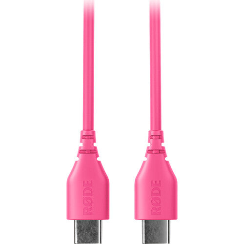 RODE SC22 USB-C to USB-C Cable (Pink, 11.8")