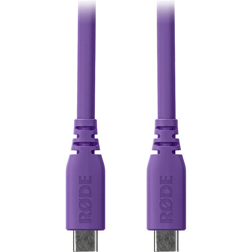 RODE SC27 SuperSpeed USB-C to USB-C Cable (Purple, 6.6')