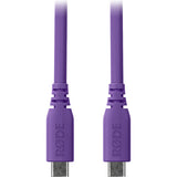 RODE SC27 SuperSpeed USB-C to USB-C Cable (Purple, 6.6')