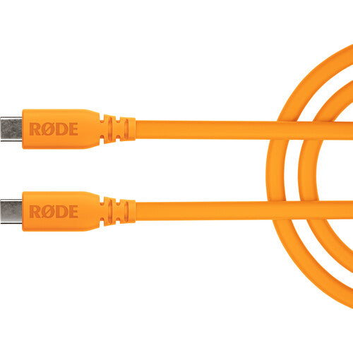 RODE SC17 USB-C to USB-C Cable (Orange, 5')