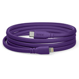 RODE SC19 Lightning to USB-C Cable (Purple, 5')