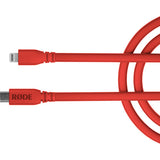 RODE SC19 Lightning to USB-C Cable (Red, 5')