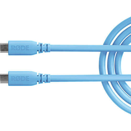 RODE SC27 SuperSpeed USB-C to USB-C Cable (Blue, 6.6')