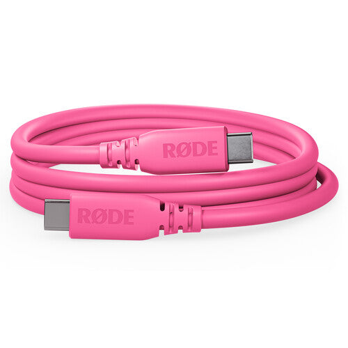 RODE SC27 SuperSpeed USB-C to USB-C Cable (Pink, 6.6')