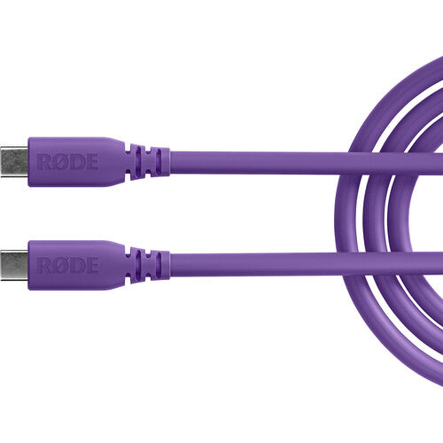 RODE SC27 SuperSpeed USB-C to USB-C Cable (Purple, 6.6')