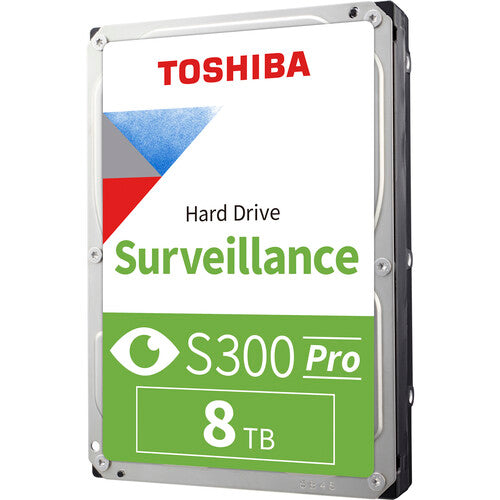 Toshiba 8TB S300 PRO 7200 rpm SATA III 3.5" Internal Surveillance HDD