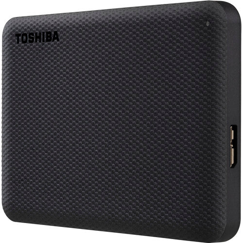 Toshiba 1TB Canvio Advance USB-A 3.2 Gen 1 Portable Hard Drive (Black)