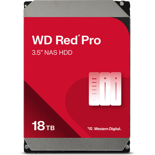 WD 18TB Red Pro 7200 rpm SATA III 3.5" Internal NAS HDD