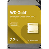 WD 22TB Gold 7200 rpm SATA III 3.5" Internal Enterprise HDD