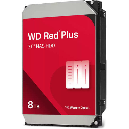 WD 8TB Red Plus 5640 rpm SATA III 3.5" Internal NAS HDD