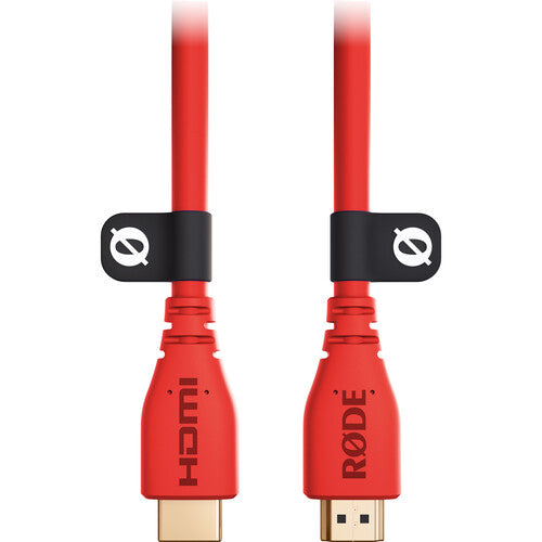 RODE HDMI 2.0 Cable (4.9', Red)