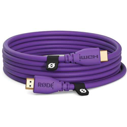 RODE HDMI 2.0 Cable (9.8', Purple)