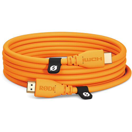 RODE HDMI 2.0 Cable (9.8', Orange)