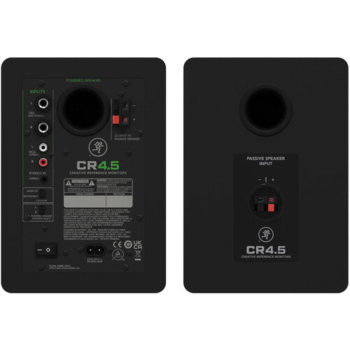 Mackie CR4.5 Creative Reference Powered 4.5" Studio Monitors (Pair, Black)