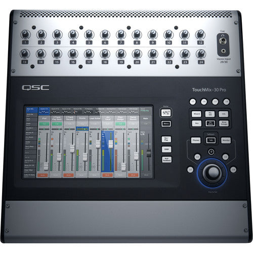 QSC TouchMix-30 Pro 32-Channel Compact Digital Mixer with Touchscreen