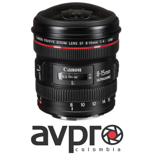 Canon EF 8-15mm f/4L Fisheye USM Lens