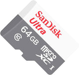 SanDisk 64GB Ultra UHS-I microSDXC Memory Card